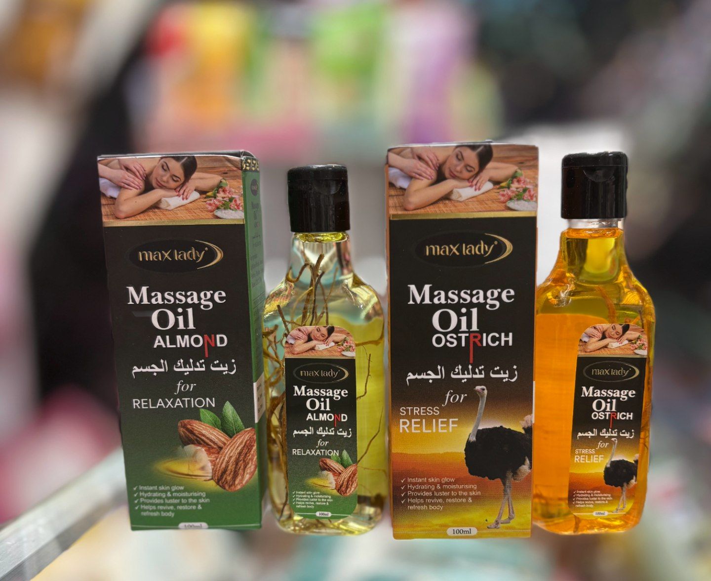 روغن ماساژ مکس لیدی MAX LADY