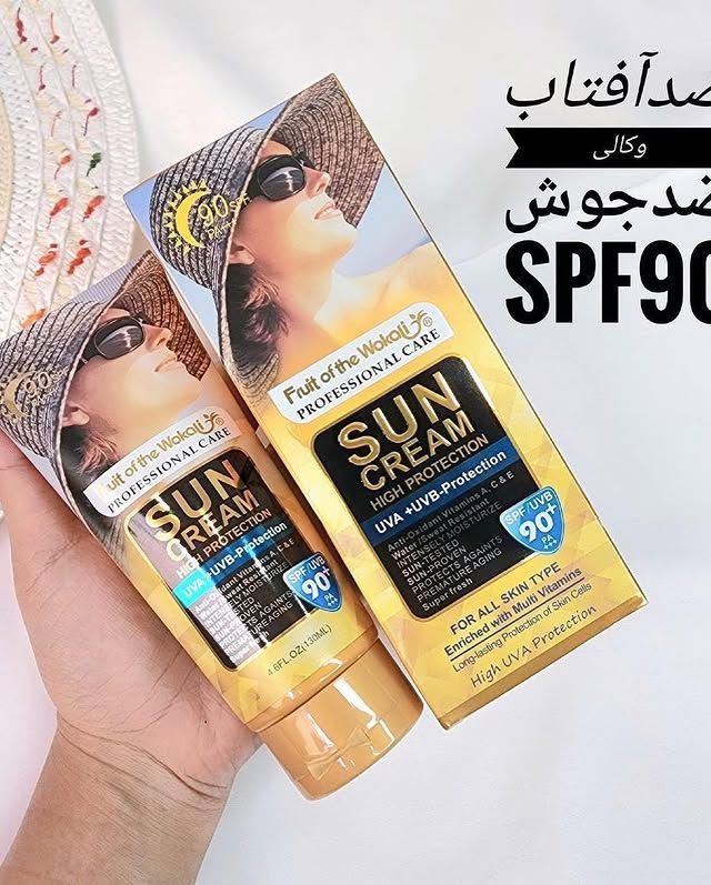 کرم ضد آفتاب وکالی با SPF های مختلف مخصوص صورت و بدن مناسب برای آقایان و خانم ها حاوی انواع ویتامین A_C_E و آلوئه ورا فاقد چربی و پارابن