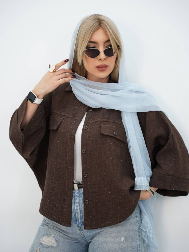 پانچ ملورینا شانتون حصیری نگین پرسی رنگ بندی : مشکی, شکلاتی, سفید, صورتی, سرمه ای, خاکی, ابی روشن, لایت, کنفی کرم روشن فری36تا48\50
