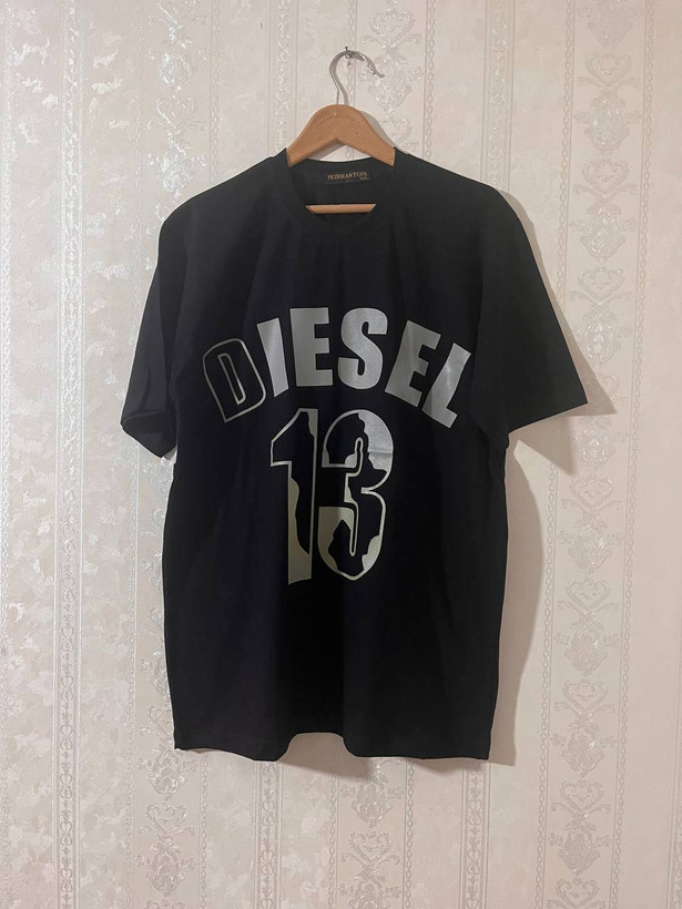 ست مردانه disel تیشرت پنبه اعلا شلوار اسپان نخ مشکی, طوسی, سفید, سبز, خردلی Xl, Xxl, Xxxl