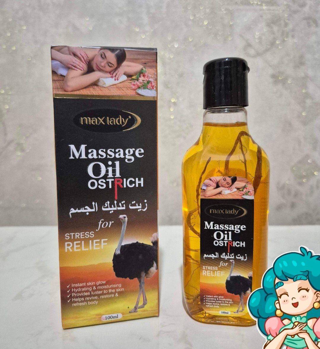روغن ماساژ شترمرغ بدن اورجینال