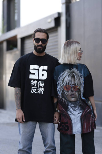 تیشرت لش چاپی 1 جنس : نخ پنبه سوپر رنگ بندی : مشکی سایز ها : 2XL, 3XL, L, XLارسال ۷روز کاری