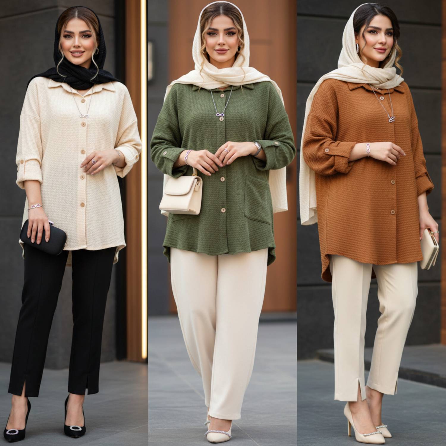 شومیز سایان مراکشی حصیری  مشکی,  شیری فری 36_46