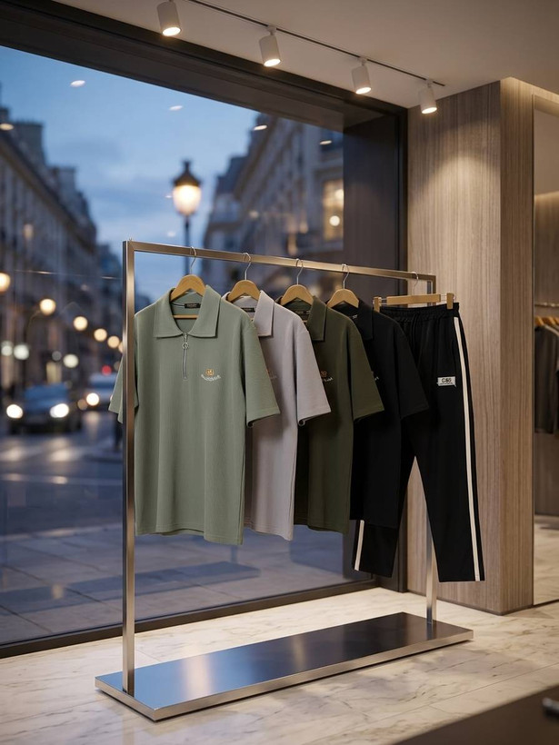 ست مجلل تیشرت کبریتی فوووول طوسی, مشکی, یشمی, پسته ای سایز ها : Xxl, Xxl, Xxxl .