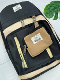 کوله زرین دیبا ضد آب مشکی کرم, تمام مشکی, مشکی نسکافه ای حدود 40*28 ارسال ۷روز کاری قبل ثبت موجودی بگیرید