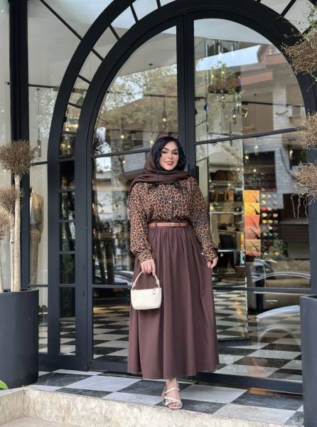ست آزاده پیراهن بوگاتی درجه یک دامن لنينت رنگ بندی :  غیرژورنال سایز ها :  فری38_46