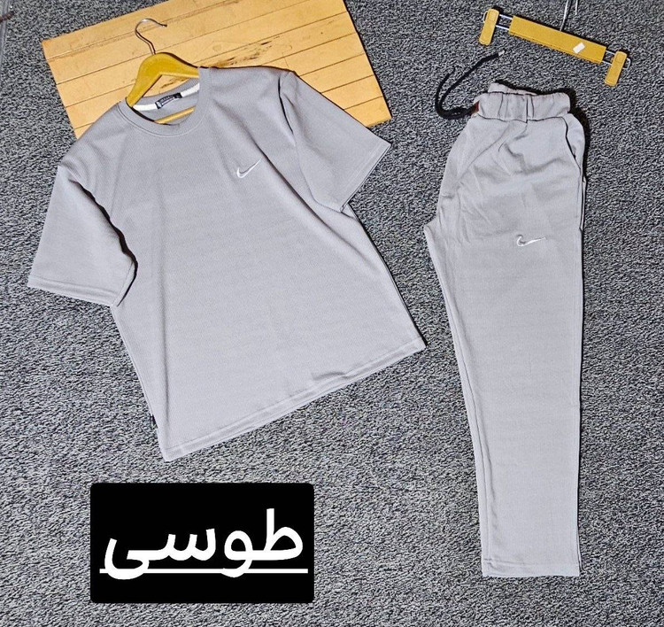 ست نایک جنس : تیشرت شلوار کبریتی فوووول لاکر رنگ بندی : نسکافه ای, یشمی, مشکی, طوسی, ذغالی سایز ها : Xxl, Xl, Xxارسال ۷روزکاری
