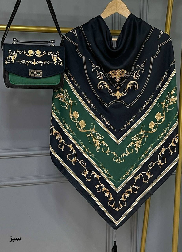 ست کیف و روسری سلینا جنس : کیف:ترکیبی از پارچه مخمل و چرم صنعتی ،جنس روسری: نخی منگوله دار رنگ بندی : سورمه ای, سبز, سفید, بادمجانی سایز ها : قواره روسری ها۱۳۰سایز کیف ها۱۷×۲۳ارسال ۵الی ۷روز کاری