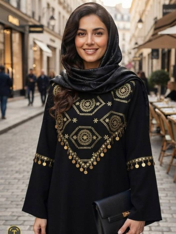 عبای هنگامه جنس : الیزه با کیفیت رنگ بندی : مشکی سایز ها : سایز دو مناسب ۴۶ تا ۵۲, سایز یک مناسب ۳۸ تا ۴۴ قد ۱۴۰ارسال ۷روز کاری