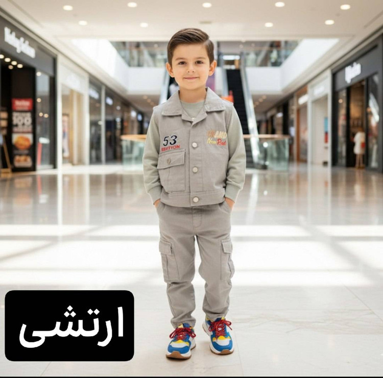 ست پسرانه سه تیکه 53 جنس : بلیز پنبه گلکسی جلیقه و شلوار کتان اصل رنگ بندی : کرمی, قهوه ای, نسکافه ای, ارتشی سایز ها : 35 ارسال ۷روز کاری