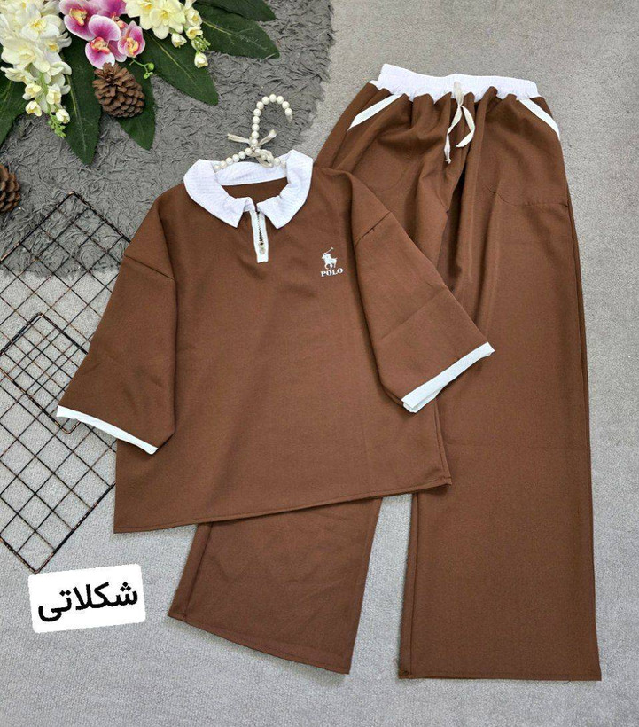 ست سیندخت مازراتی با کیفیت رنگ بندی : مشکی, سورمه ای, شکلاتی, موکا سایز ها : فری 36/46ارسال ۷روز کاری