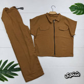 ست ترنج جنس : لنین مشکی, نسکافه ای, کرم, سبز, شیری, شتری فری38_46 ارسال ۷روز کاری