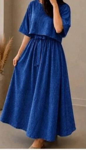 ست آویژه جنس : لنین باکیفیت رنگ بندی : کرم, آبی, سدری, کرم نسکافه ای سایز ها : فری38_46ارسال ۷روز کاری