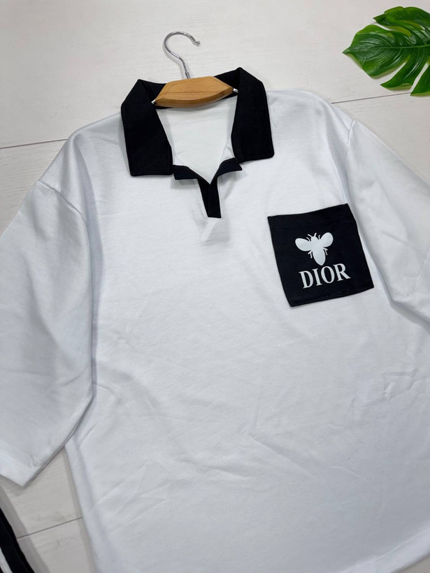 ست DIOR پنبه گلکسی رنگ بندی : ژورنال سایز ها : فری38_46 ارسال ۷روز کاری