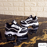مدل جوبورویه فوم حولهای درجه1 رنگ سفیدمشکی, کرممشکی, مشکیسفید, سفیدکامل, مشکیکرم سایز ها : 37, 38, 39, 40 پاشنه 5 سانتی,زیره پیو رنگ شده با کیفیت,بسیار سبک,پاخور راحت و خوش قالب,قالب استاندارد ،